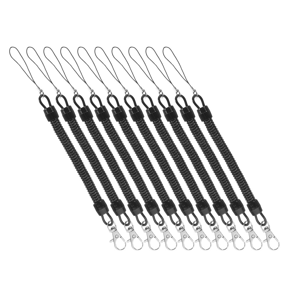Fishing Kayak Paddle Leash - 10 szt. wytrzymałych, zwijanych linek zabezpieczających