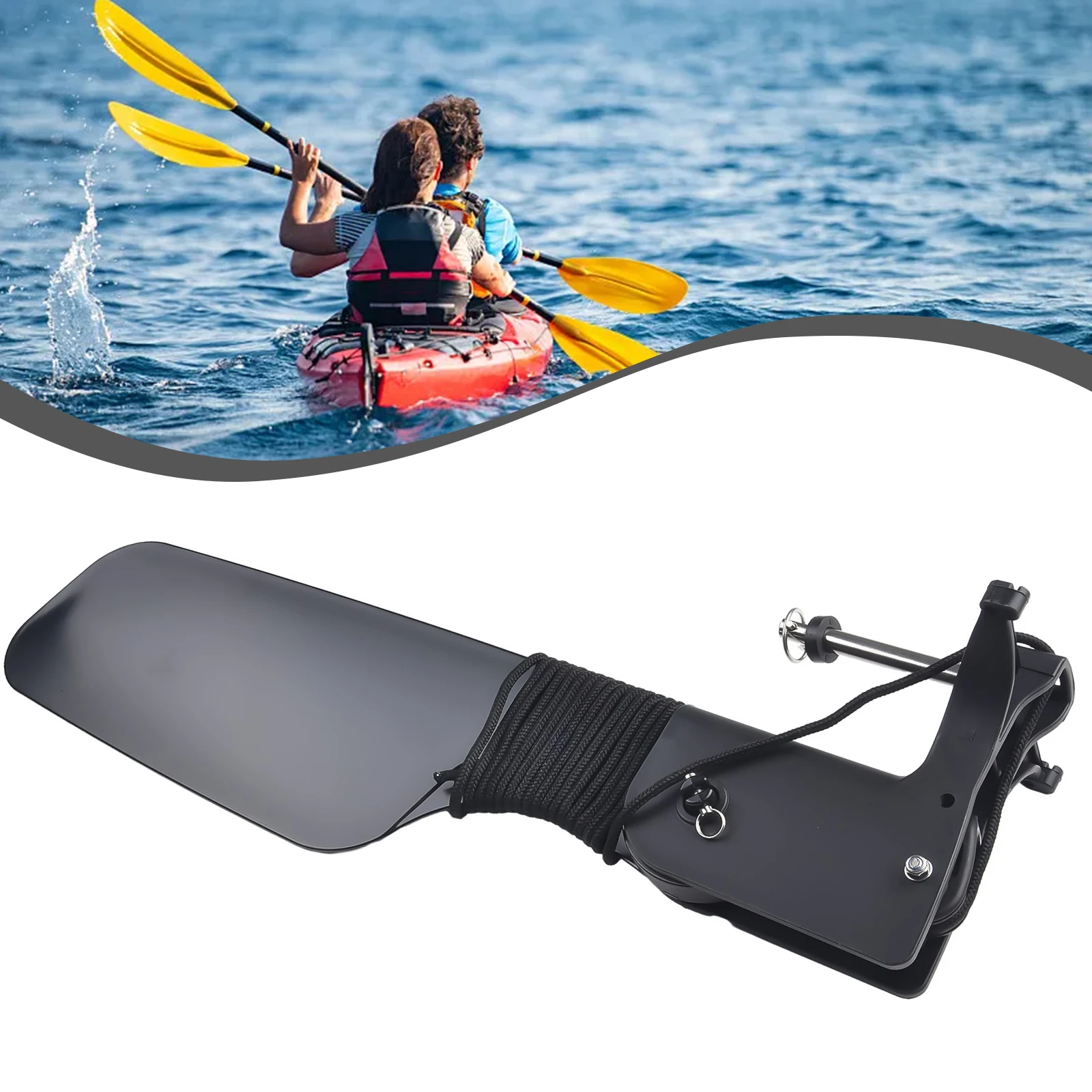 Fishing Kayak Cart - Kormidło do kajaka z dużym ogonem