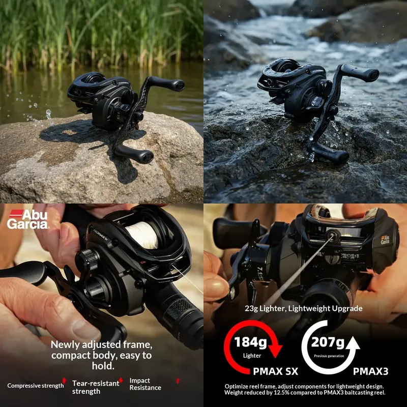 Abu Garcia Reel Max - ZGLY Abu Garcia PMAX SX Kołowrotki