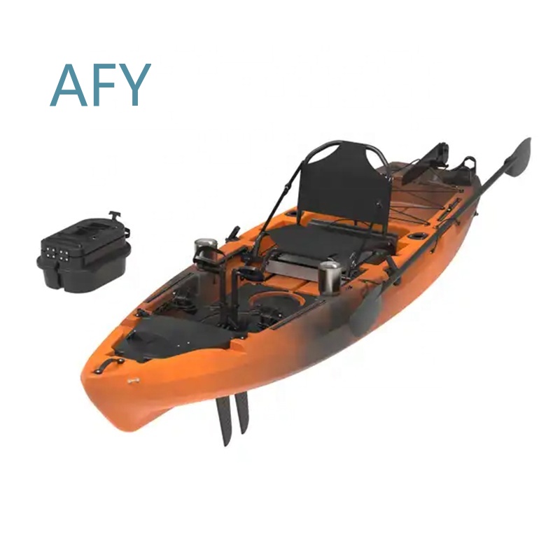 Kajak z napędem nożnym o długo – Fishing Kayak Pedal Drive recenzja i cena