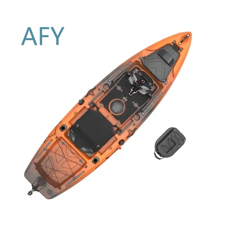 Kajak z napędem nożnym o długo – Fishing Kayak Pedal Drive recenzja i cena