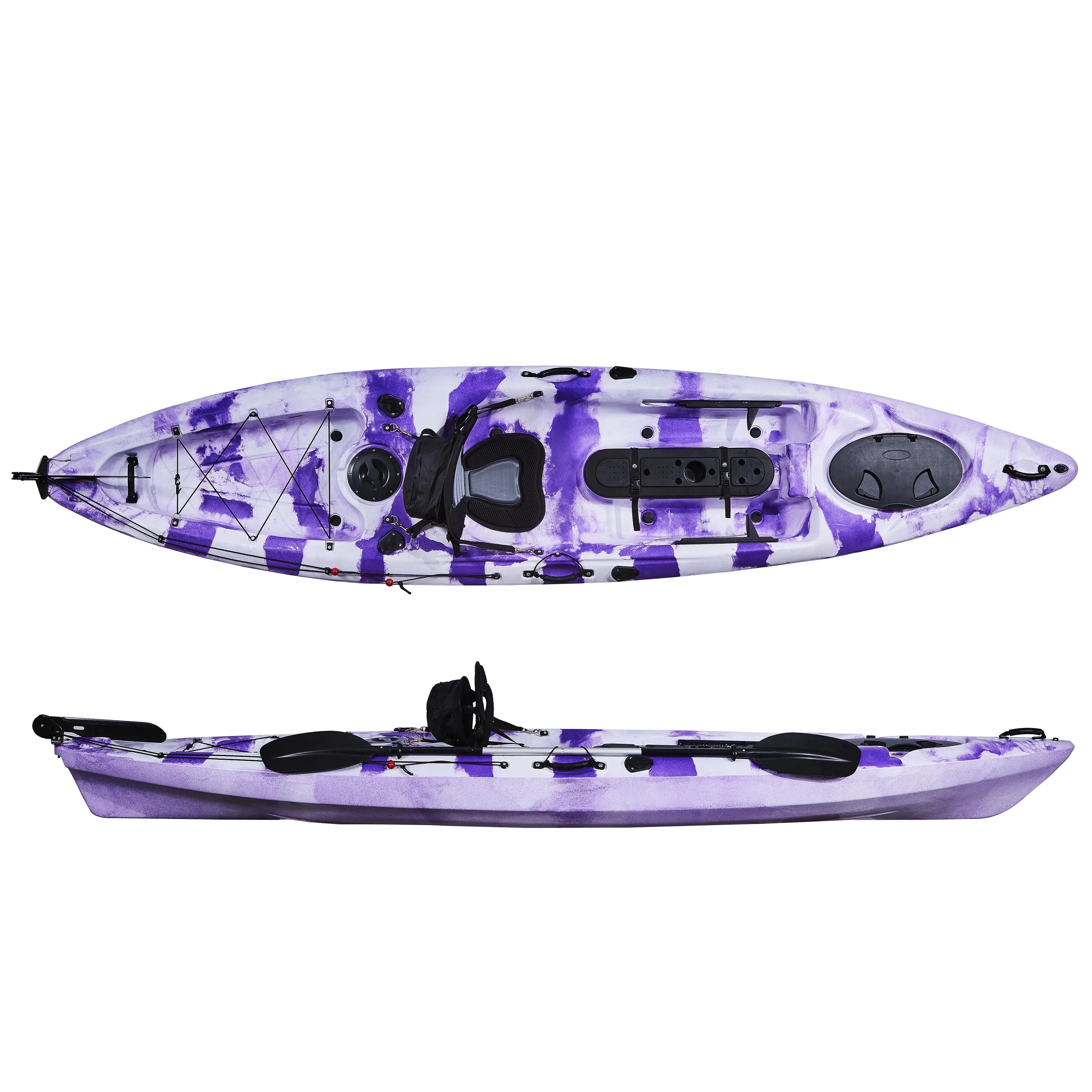 13 stóp 3.95m kajak wędkarski  – Fishing Kayak Sit On Top recenzja i cena