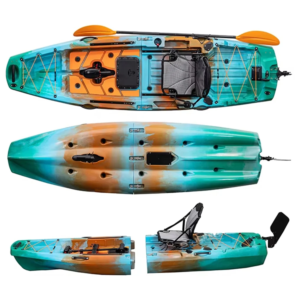 Modułowy kajak z silnikiem, łó – Fishing Kayak Paddle recenzja i cena