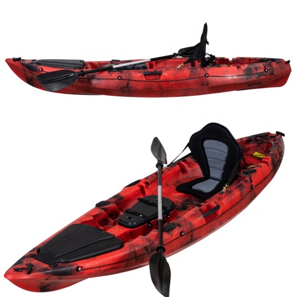 Kajak wędkarski z tworzywa szt – Fishing Kayak Sit On Top recenzja i cena